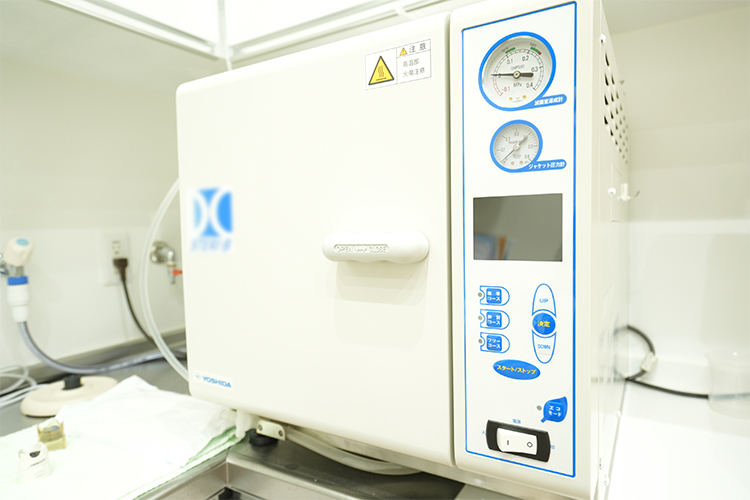 高圧蒸気滅菌器